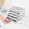 ProCase Jewelry 5 Jewelry Clear Acrylic for Jewelry Accessory Trinket Gift Box, Layers, Storage, Drawer, Women, Girls, Box, Case, Organizer, Box,