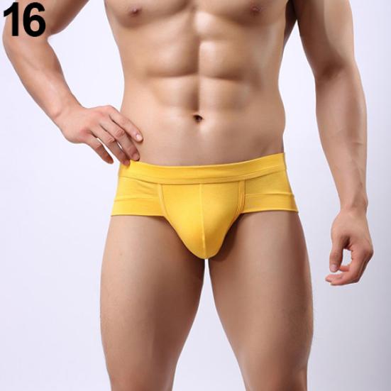 Männer Sexy Atmungsaktive Unterwäsche Slips Boxer Ausbuchtung Beutel Hosen Trunks Unterhose