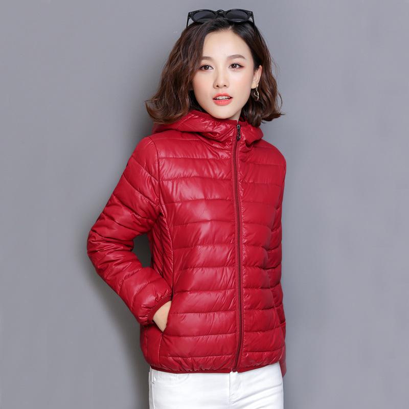 Women's Fall Winter Coat Winter Cotton-padded Winter Cotton-padded Candy-colored Cotton-padded Short-style Women Cotton-padded Clothes