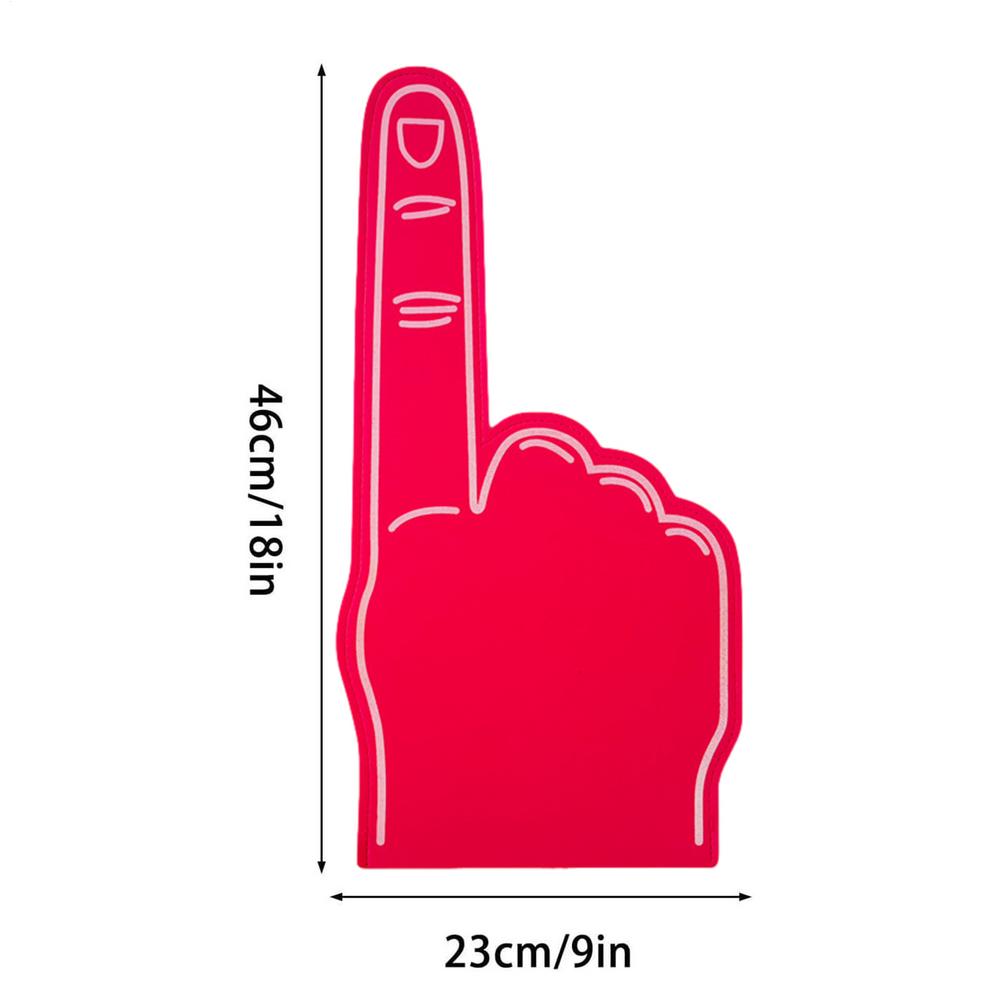 Gladiators Foam Finger giant foam finger inspired sports games by sports fans' fingers Cheerleading Props for Sports Events