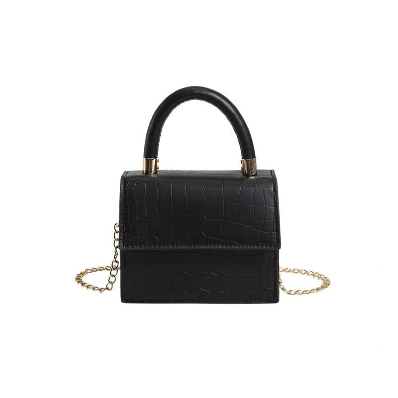 Trendy Street Style Pu Leather Chain Crossbody Bag For Women Summer 2023