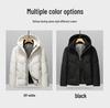 Men's 90% Duck Down Jacket: Windproof, Warm, Thickened Winter Coat