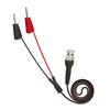 BNC to Dual- 4mm Stackable Banana Plug Test Lead Oscilloscope BNC Plug Cable