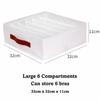 Multi-Functional Drawer Organizer Foldable Underwear Cabinet Wardrobe Organizer Washable Bra Storage Box Home Storage