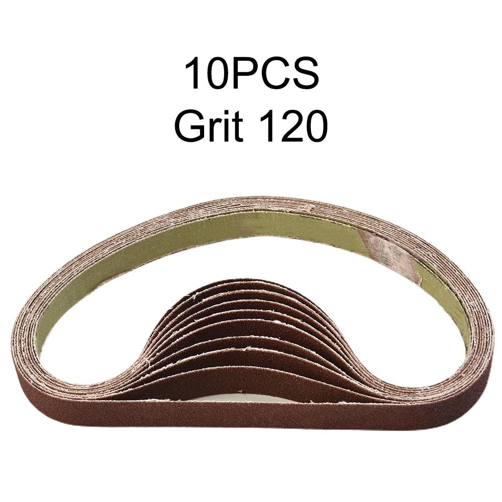 Accessories Equipment High quality New Supplies Sanding Belt Sander Tools Wood Workshop Grinder 10pcs 15x452mm