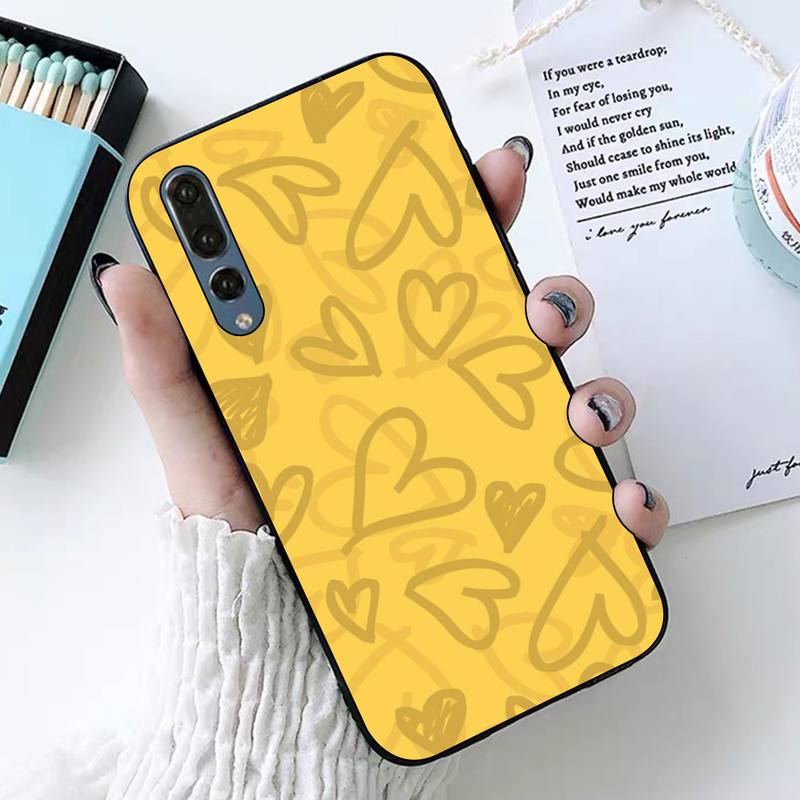 INS Mode Süße Liebe Herz Telefon Fall für Huawei P30 40 20 10 8 9 lite pro plus Psmart2019