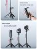 XS22 Extension Pole Tripod & Selfie Stick with Metal Tablet Phone Clip