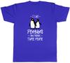 Ich mag Pinguine Und Vielleicht Drei Leute Unisex Unisex T-Shirt Tee Geschenk