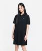 Emelbi Women'S Basic Small Logo Pique Dress Ny (Black)