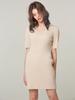 I Holic Cashmere Modified Ribbed U-Neck Knit Dress