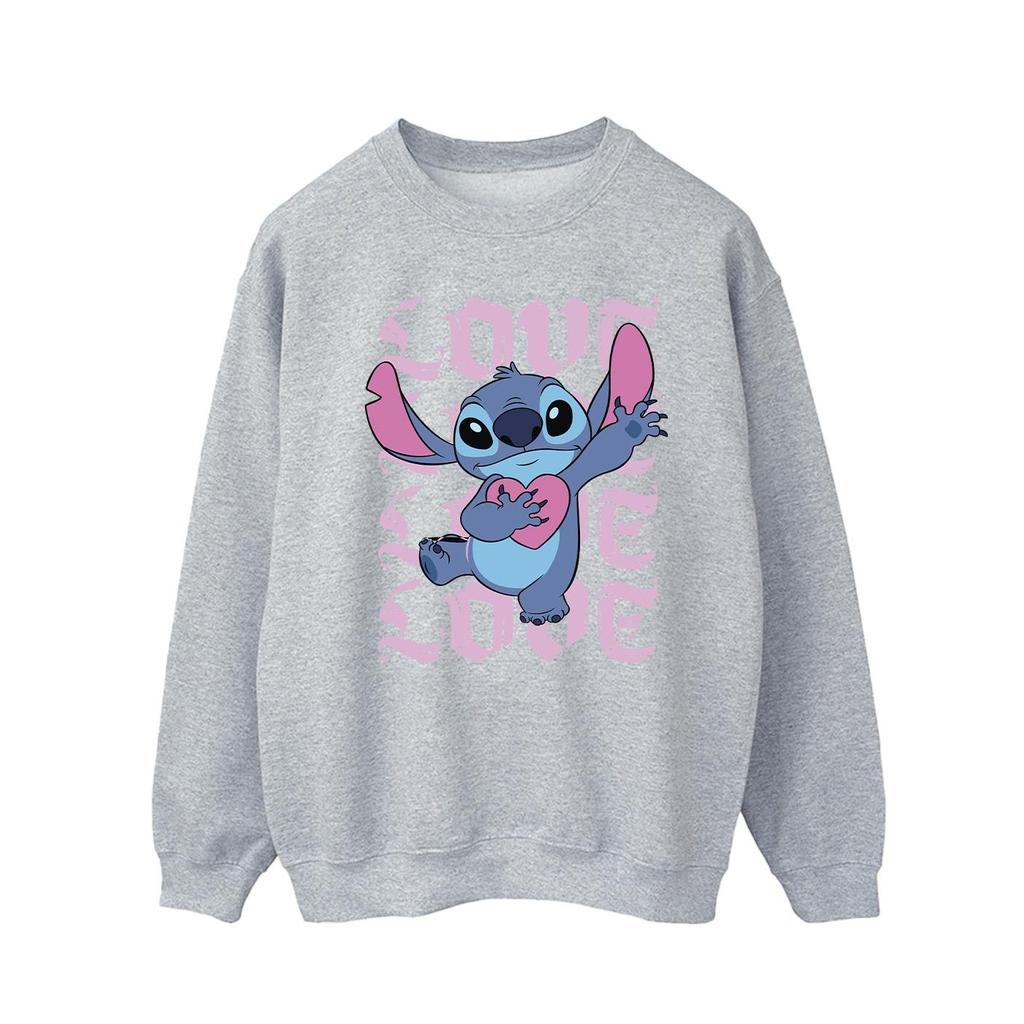 Lilo & Stitch Mens Valentine Love Sweatshirt