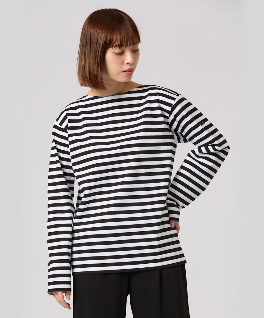 agnes Striped Black b. T-shirt, Unisex, J008, Medium,