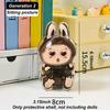 For LABUBU Protector Case Protection Cover V1 V2 Pendant Doll Storage Box Anti Dust Case For Labubu Clear Case Doll Accessories