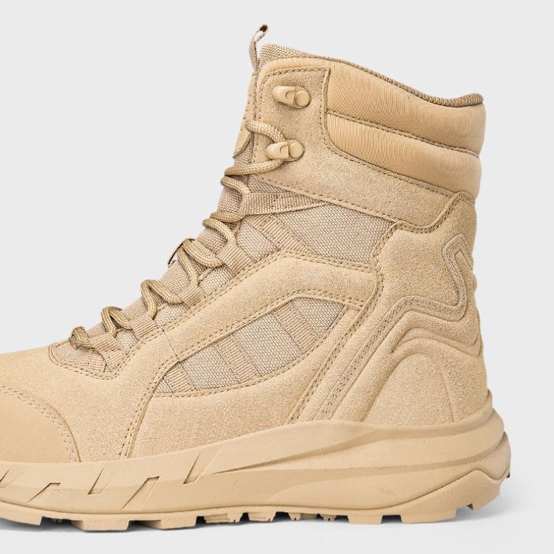 Herren Kletterschuhe Taktische Stiefel Wasserdicht Militärisch Hohe Qualität Motorrad Jagd Wanderschuhe Atmungsaktive Stiefel