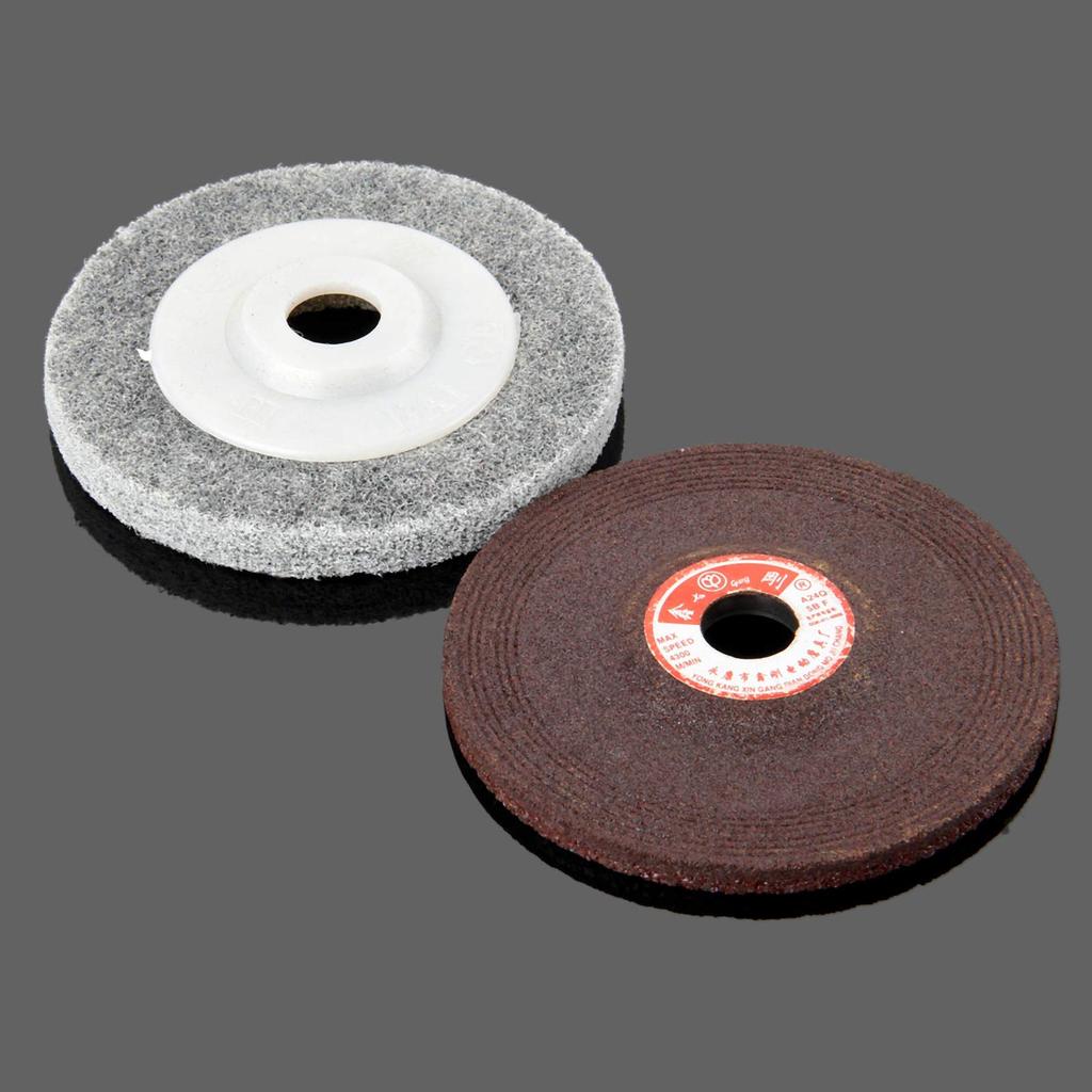 Rotary Blade Disc Metal Cutting Wool Abrasive Router Set Grinder, Wheel, Disc, Tool, Wrench, 10-Piece