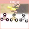 Metal Clover Finger Spinner Toy With Durable Alloy For Stress Relief And Focus Enhancement