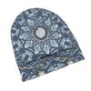 Arabic Blue Fashion Knit Hat for Adults, Adds a Stylish Finishing Touch to Everyday Outfits, Perfect for City Walks, Weekends, Or Casual Gatherings