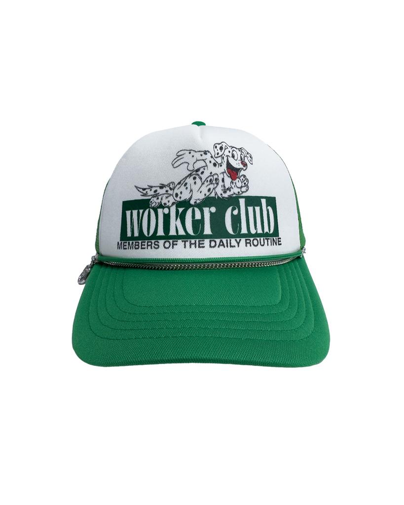 KASUAL MANUAL Work Club Mesh Cap Green