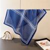 Polka Dot Printed Scarf Women's Spring and Summer Thin Imitation Silk Square Scarf Fashion Versatile Shawl Scarfs Headscarf