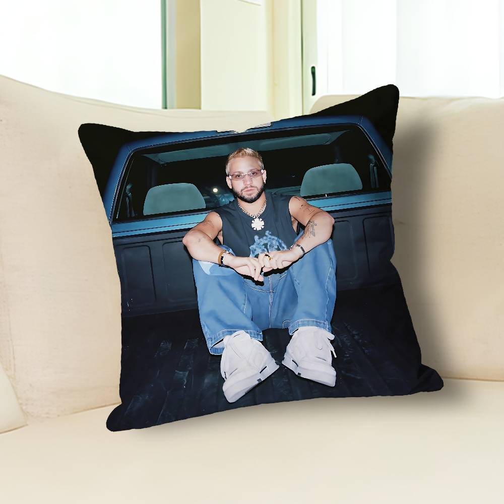 Singer M-Mora Album MICRODOSIS Pillow Cases for Bedroom Living Room Sofa Home Decor Polyester Cushion Cover with Zipper