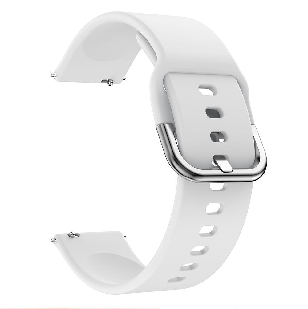 Samsung Galaxy Active 22mm Silicone Watch Band for Samsung S3 and Huawei GT2 46mm - Universal Replacement Wristband