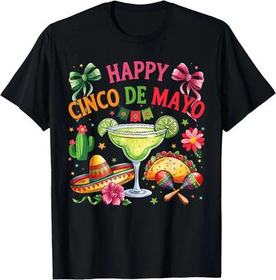 Happy Cinco De Mayo Fiesta Mexican Party Men Women T-Shirt , Unisex Tee