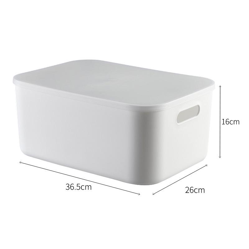 Durable Japanese Storage Box: Drop-Resistant, Food-Grade Plastic for Clothes & Kitchen Organization