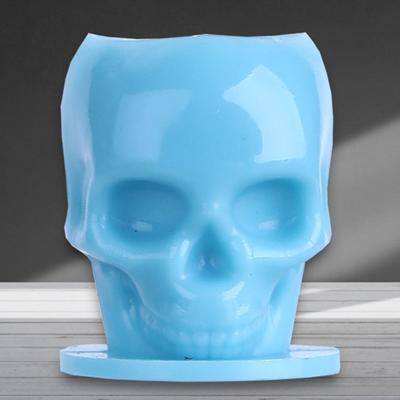 Yousheng 200Pcs Tattoo Ink Cup Skull Shape Disposable Pigment Cup with Stable Base for Tattooing Makeup Accessory