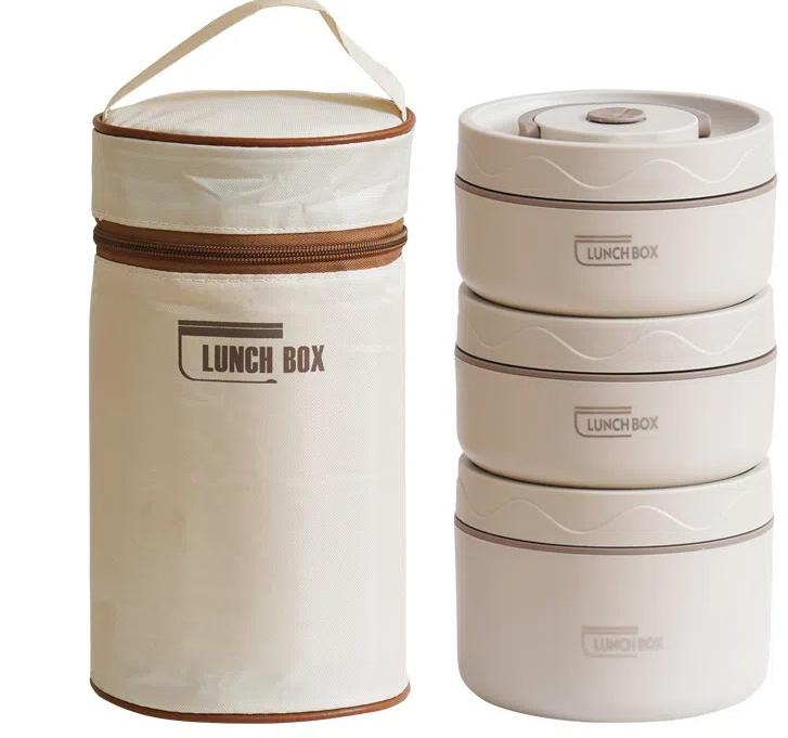 304 Stainless Steel Can Be Used Together with Microwave Lunch Boxes, Insulated Lunch Boxes, and Sealed Lunch Boxes