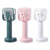 Handheld Fan Cooling Fan 500mAh Battery Suitable for-White