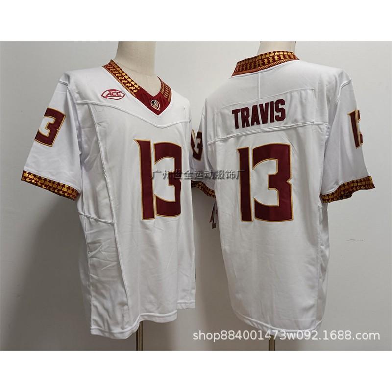 Seminole Football Jersey Retro Embroidered College Style Training Uniform Men Rugby Sports