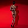 Sexy Women Cosplay Maid Tights Oil Glossy Shiny Bodysuit Rompers Thin Silky Tight Jumpsuit Shapping Leotard Open Crotch