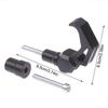Motorcycle Bag Hanger CNC Aluminum Luggage Hook Helmet Holder AntiSlip Portable For Outdoor Adventure Touring