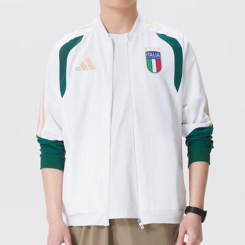 Adidas Men s Football Woven Mesh-Lined Jacket JZ9370 L