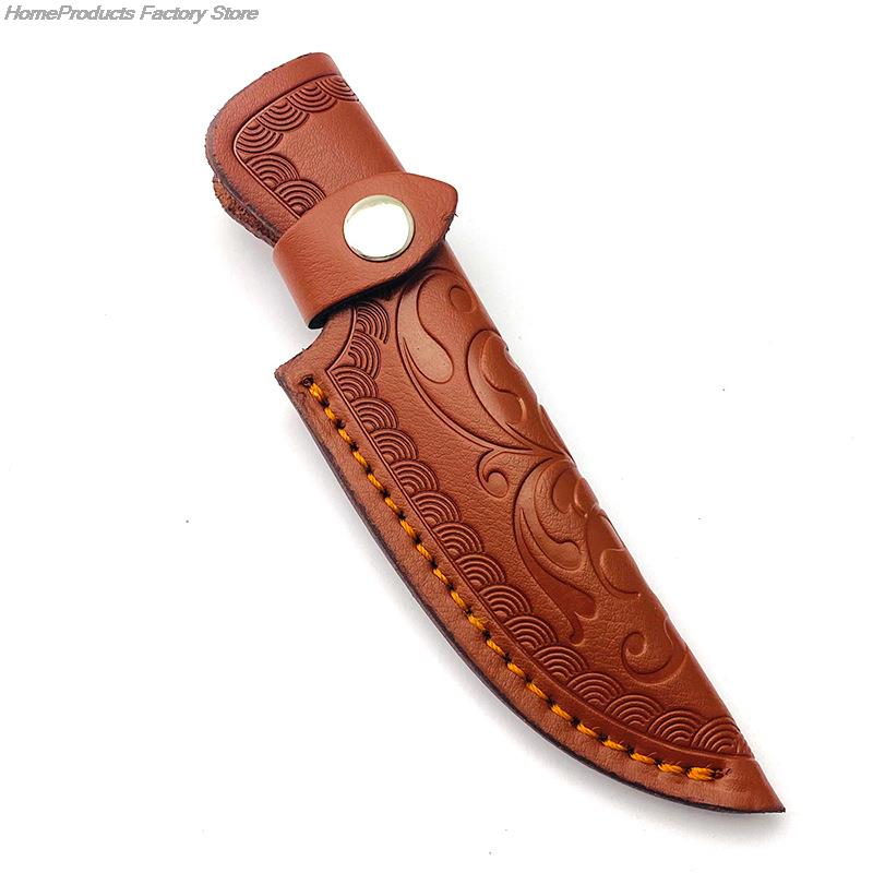 

Чохол для кухонного ножа з поліуретанової шкіри Портативний табірний ножовий інструмент Нож для фруктів Нож для кухаря Кобура із застібкою