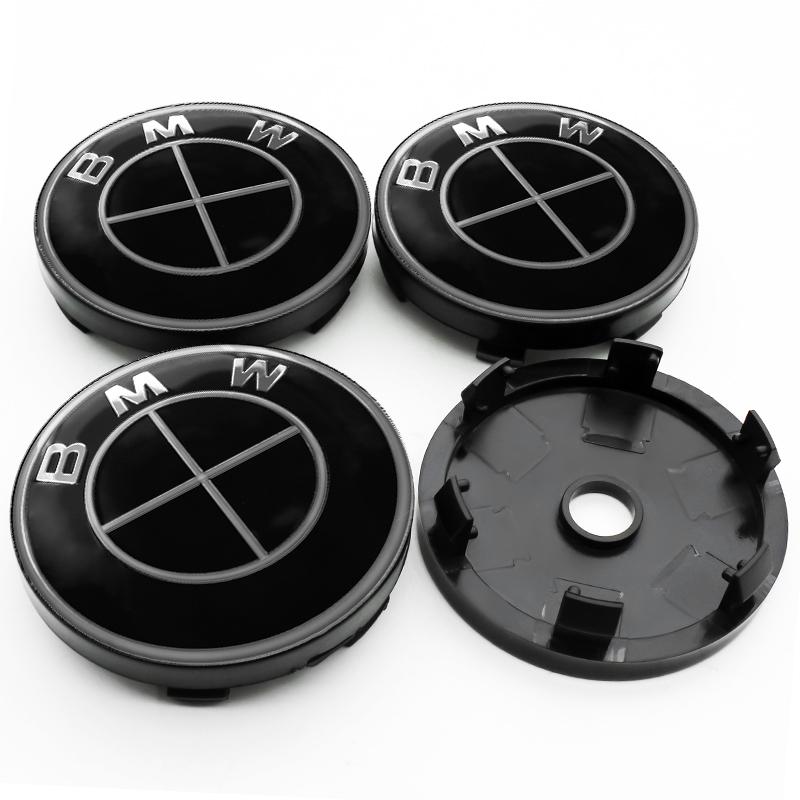 4Pc 56mm+60mm Car Logo Wheel Center Cap Emblem For BMW M Performance E46 E90 E60 F10 E39 F30 E36 F20 E87 E90 E70 Hub Cover Badge