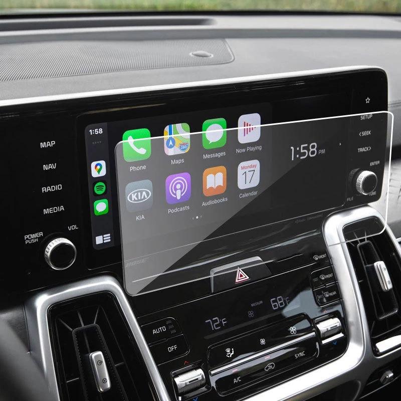 Tempered Glass Screen Protective Film For Kia Sorento 4th Gen 10.25 Inch Car GPS Navigation Auto Interior Accessories