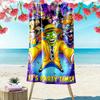 The mask Print Beach Towel, Large Soft Quick Dry Towel for Beach Camping Swimming