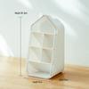 Pen holder organizer slant plug office desktop compartment organizer student desk clutter pen bucket stationery organization