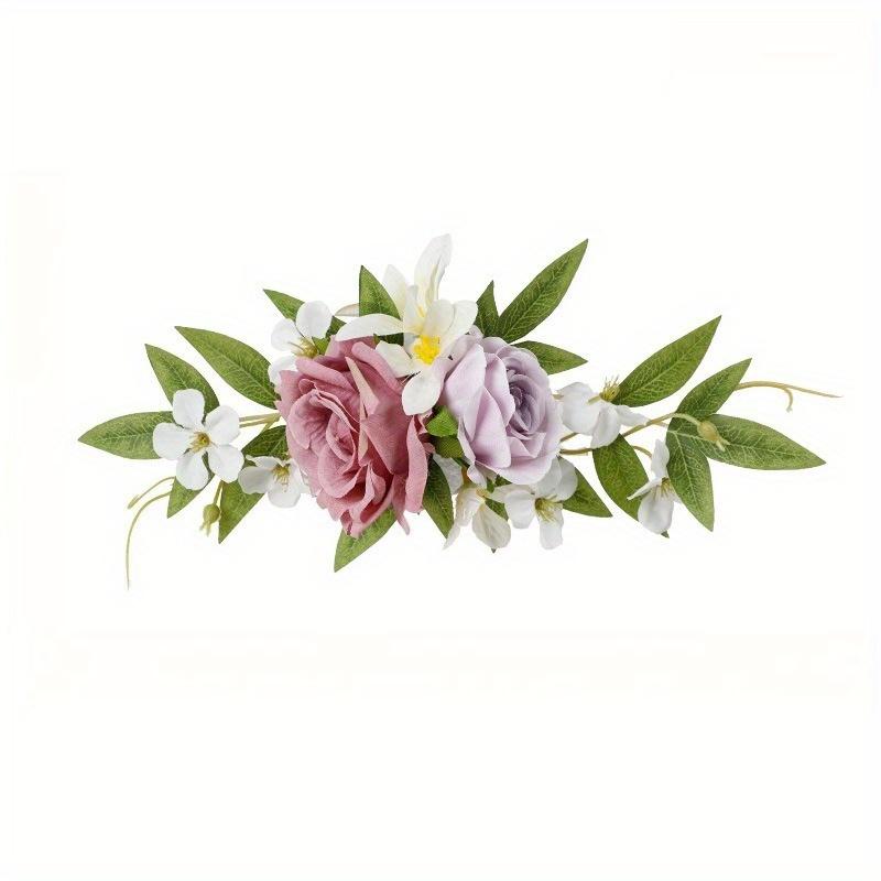 

1 шт. Искусственная роза, кластер, украшение, свадебное, для невесты, день рождения, украшение для торта, цветок для улицы, патио, сада, свадебное украшение