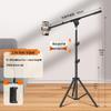 2025 Phone Holder & Tripod for Live Broadcast, Overhead Shooting & Selfie Photography with Fill Light