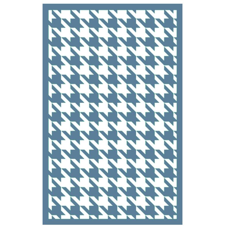 1-3Pcs Silk Screen Stencils for Polymer Clay Reusable Silk Screen Print Kit Mesh Stencil DIY Earring Jewelry Making Pottery Tool