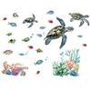 Underwater Luminous Coral & Fish Wall Stickers
