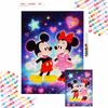 Diamond Painting Kit Full Diamond Round Mickey Minnie Love Art Decor Home Decor Craft Gift