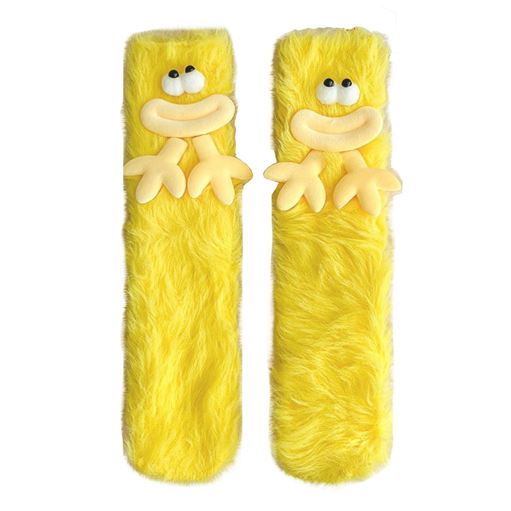 Funny Fuzzy Socks for Women Cute Fluffy Winter Floor Socks Warm Plush Home Socks Cozy Sleep Socks Thick Soft Sock