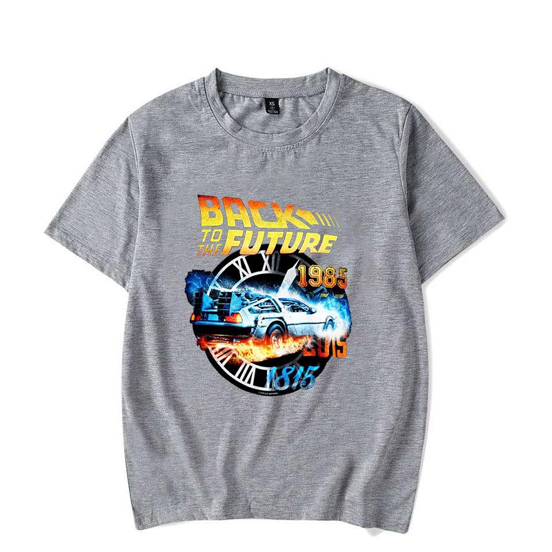 

Hot Back To The Future T-Shirt Unisex Women Fashion Y2k Harajuku T Shirt Summer Cool Short Sleeve Hip Hop Top Tee S