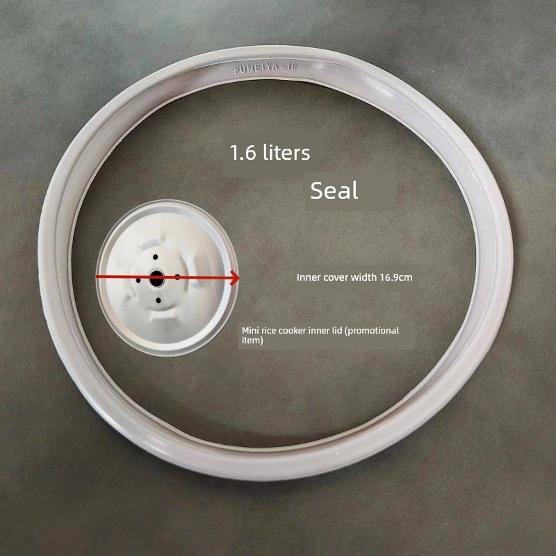 

Mini Rice Cooker Inner Cover Fixing Plug Middle Plug Mini Smart Rice Cooker Inner Cover Seal Ring Sensor Rubber Gasket 1.6L Three-Layer Movable Inner Cover Width 16.9cm