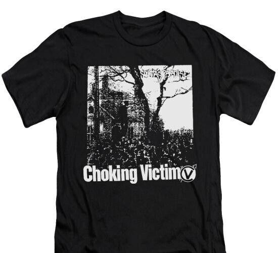 

Choking Victim - Squattas paradise T-Shirt, Indie Rock Punk Gothic Unisex tee M