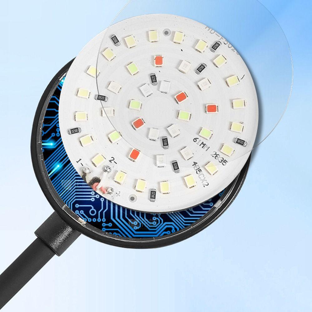 5/7W LED Aquarium Light 360-Degree Rotation Aquarium Plant Light Fish Tank Clip Lamp  Landscaping