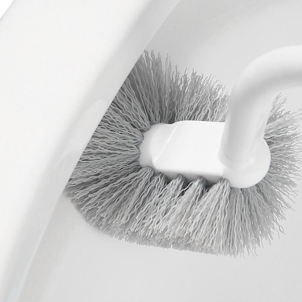 Wooden Handle Toilet Brush Household No Dead Angle Toilet Brush